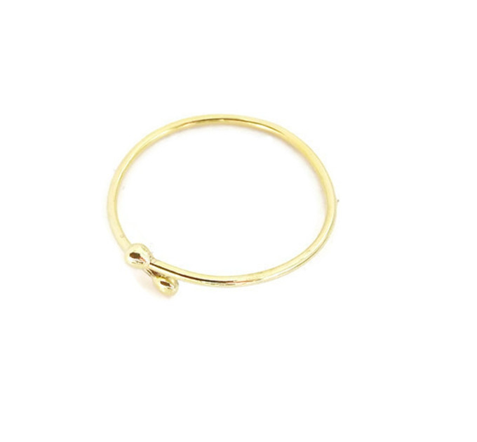 Adjustable Brass Penis Ring – Handmade Men's Body Jewelry