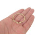 Adjustable Brass Penis Ring – Handmade Men's Body Jewelry