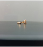 Silver Ear Cuff - Small Crown Design