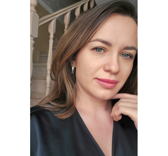 Handmade Silver 925 Penis Shape Earrings