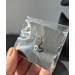 Heart Lip Cuff – Handmade Sterling Silver Fake Lip Ring with Open Heart Charm, No Piercing