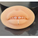 Handmade Sterling Silver Fake Lip Ring