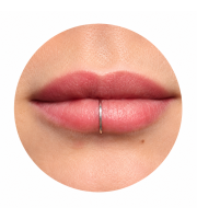 Fake Lip Ring No Piercing Handmade Sterling Silver Fake Lip Ring No Piercing Handmade Sterling Silver