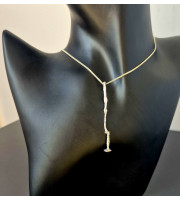 Handmade Fine Silver Pendant | Organic Shape | With or Without Chain Handmade Fine Silver Pendant | Organic Shape | With or Without Chain