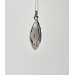 Oxidized Silver Yoni Pendant — Sacred Feminine Symbol Necklace