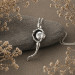 Sterling Silver Fertilization Pendant | Conceptual Egg Cell Necklace – SilverBuds