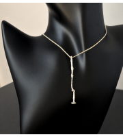 Handmade Fine Silver Pendant | Organic Shape | With or Without Chain Handmade Fine Silver Pendant | Organic Shape | With or Without Chain