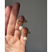 Handmade Brass Non-Piercing Nipple Clamps with White Pearls