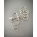 Handmade Silver Non-Piercing Nipple Rings with Chains (Pair)