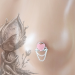 Handmade Silver Non-Piercing Nipple Rings with Chains (Pair)