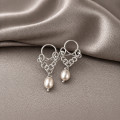 Handmade Nipple clamps Non Piercing Nipple Rings with pech sea pearls