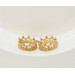 Fake Piercing 14 Karat  gold plated over 925 Solid Sterling Silver fake nipple clamps erotic sexy adult intimate accessories