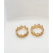 Fake Piercing 14 Karat  gold plated over 925 Solid Sterling Silver fake nipple clamps erotic sexy adult intimate accessories