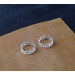 Non piercing nipple jewelry - Silver Nipple Rings Сrown Non Piercing adjustable Nipple Ring SilverBuds