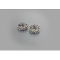 Non piercing nipple jewelry - Silver Nipple Rings Сrown Non Piercing adjustable Nipple Ring SilverBuds