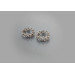 Non piercing nipple jewelry - Silver Nipple Rings Сrown Non Piercing adjustable Nipple Ring SilverBuds
