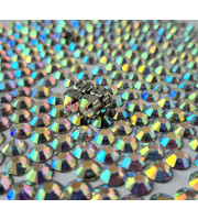 50 Pairs Magnetic Nipple Rings Rainbow Crystal Set – Fake Nipple Piercing Value Pack