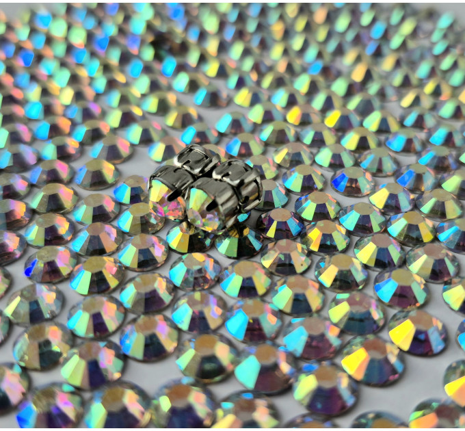 50 Pairs Magnetic Nipple Rings Rainbow Crystal Value Pack