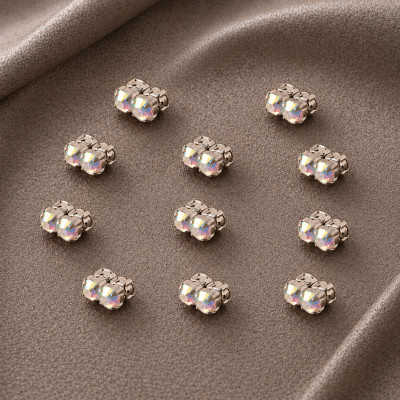 Magnetic Fake Nipple Rings Set of 10 Pairs | Rainbow Crystal Value Bundle – SilverBuds