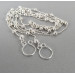 Handmade Non-Piercing Silver Nipple Chain Necklace