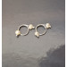 Non-Piercing Silver Nipple Rings with Natural White Pearls