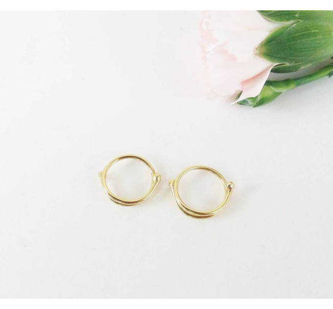 Simple Adjustable Brass Non-Piercing Nipple Rings (Pair)