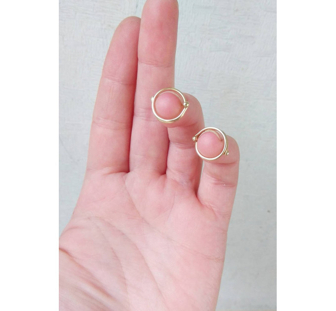 Simple Adjustable Brass Non-Piercing Nipple Rings (Pair)