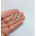 Sterling Silver Spiral Non-Piercing Nipple Rings (Pair)
