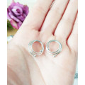 Solid sterling silver. Non-piercing adjustable jewelry with a refined minimalist look