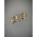 Handmade Brass Spiral Non-Piercing Nipple Rings (Pair)