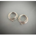 Solid sterling silver. Non-piercing adjustable jewelry with a refined minimalist look