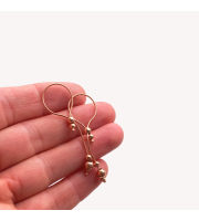 14K Gold Plated Nipple Jewelry with Snake Chains 14K Gold Plated Nipple Jewelry with Snake Chains