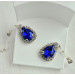 Crystal Nipple Rings – Handmade Fake Piercing with Silver Beads and Sparkling Glass Crystals, No Piercing Needed