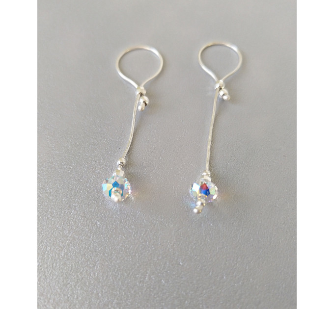 Sterling Silver Nipple Jewelry with Crystals | SilverBuds