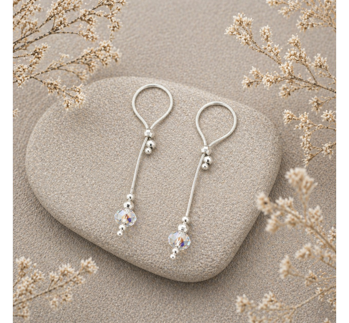 Sterling Silver Nipple Jewelry with Crystals | SilverBuds