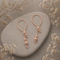 14K Gold Plated Nipple Jewelry with Snake Chains