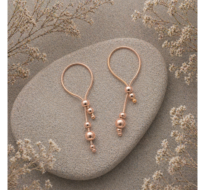 Handmade 14K Gold Plated Nipple Jewelry with Snake Chains
