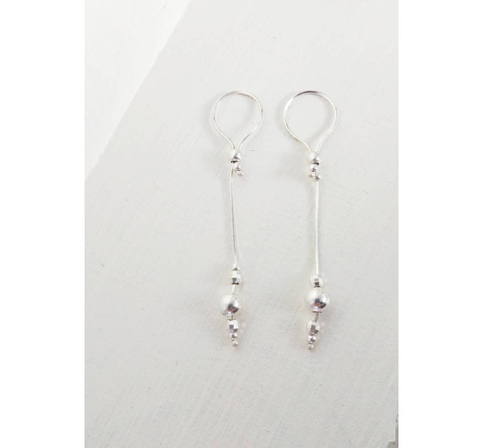 Handmade Sterling Silver Nipple Jewelry with Silver Beads