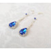 Crystal Nipple Rings – Handmade Fake Piercing with Silver Beads and Sparkling Glass Crystals, No Piercing Needed