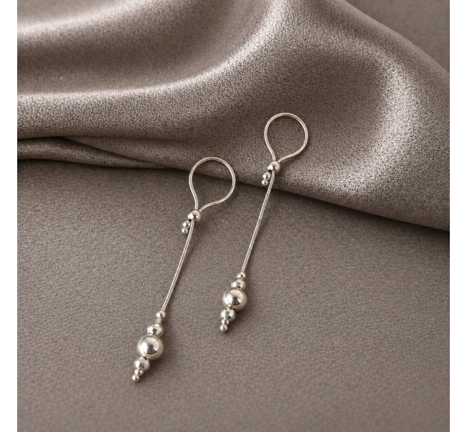 Handmade Sterling Silver Nipple Jewelry with Silver Beads