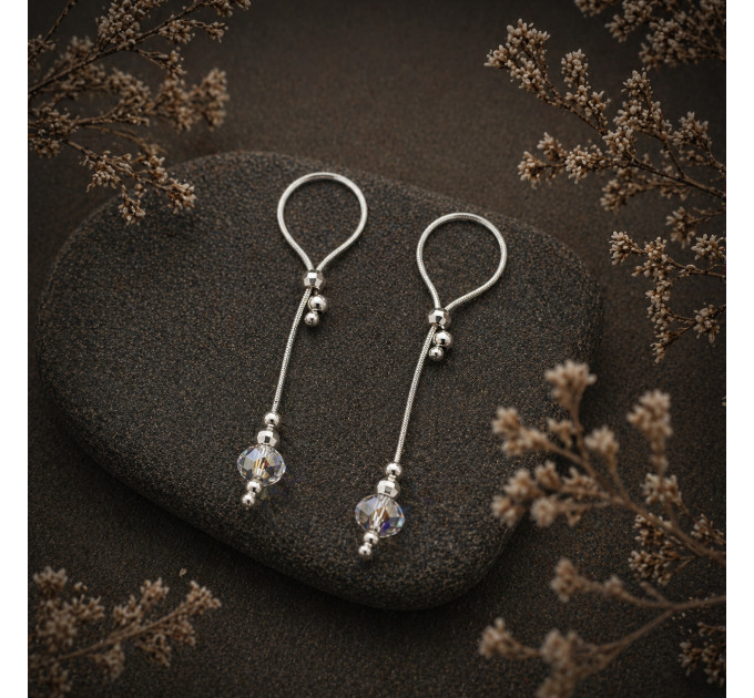 Sterling Silver Nipple Jewelry with Crystals | SilverBuds