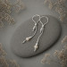 Adjustable Handmade Sterling Silver Breast Jewelry with Natural Pearls