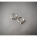 Simple Adjustable Sterling Silver Non-Piercing Nipple Rings (Pair)