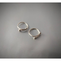 Simple Adjustable Sterling Silver Non-Piercing Nipple Rings