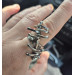 Handmade Articulated Sterling Silver R4ing with Moving Parts
