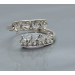 Sterling Silver Crown Toe Ring