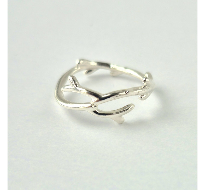 Twig Branch Toe Ring