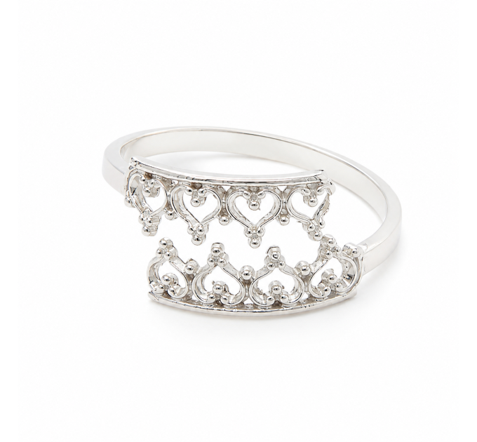 Sterling Silver Crown Toe Ring