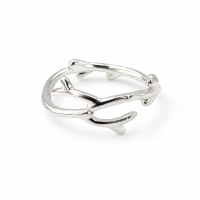 Twig Branch Toe Ring — Sterling Silver
