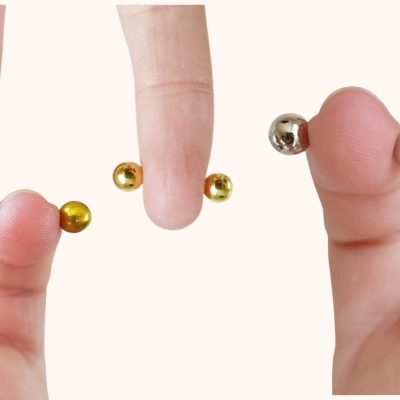  Magnetic Nipple Rings  Fake piercing